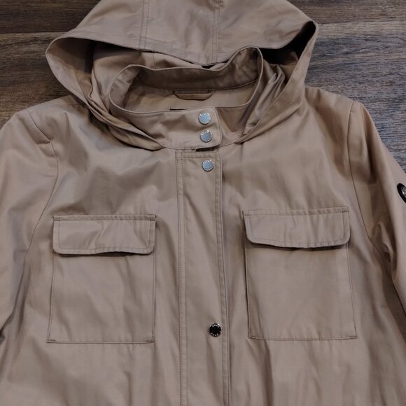 Donna Karan DKNY Rain Coat All Weather Jacket Size Petite XXL - NICE! - Picture 4 of 13